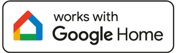 Works with Google Home logo